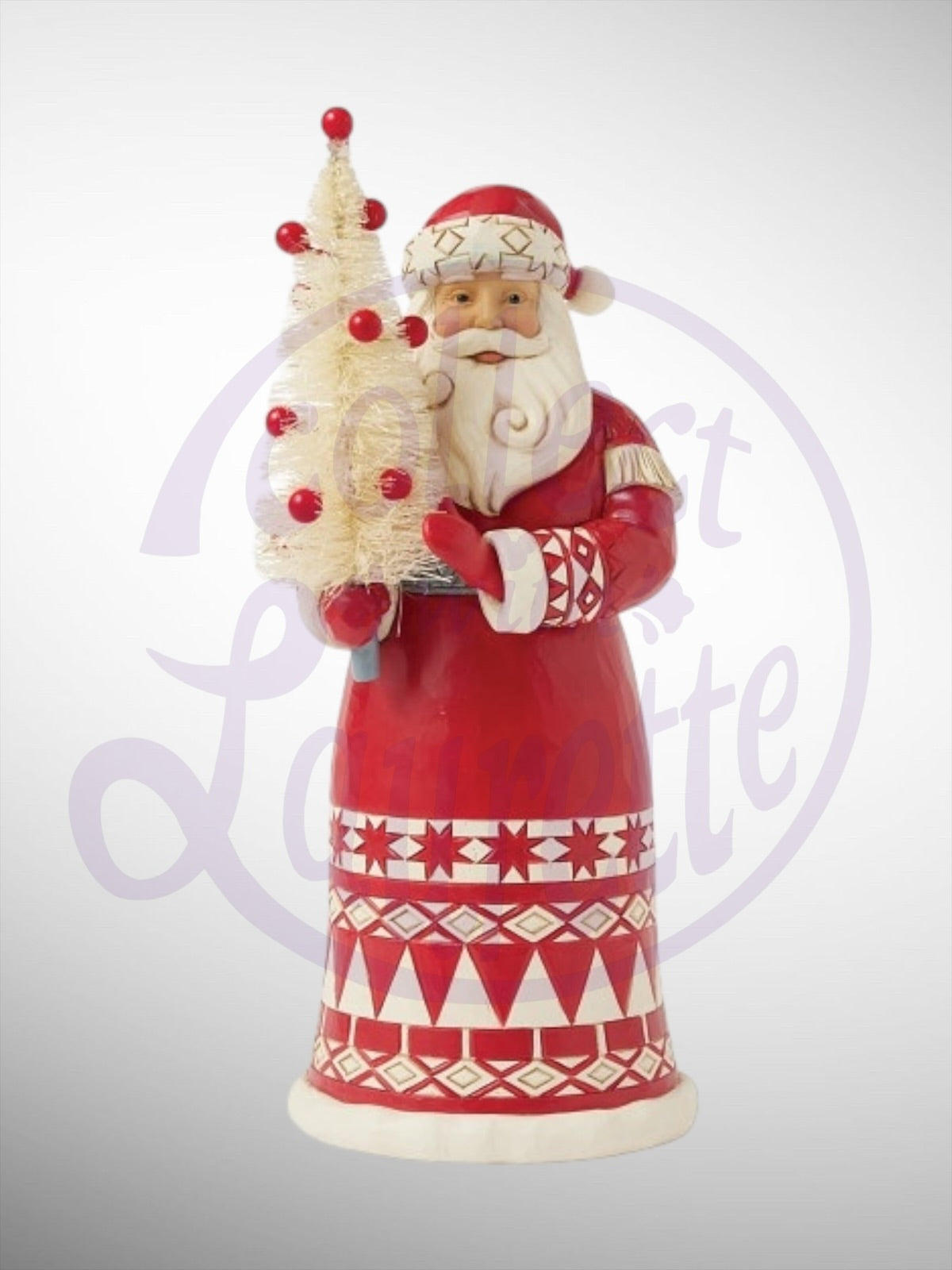 Jim Shore Heartwood Creek - Nordic Noel Nordic Winter Wishes Santa Figurine